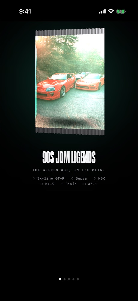 A sealed foil pack for the 90s JDM Legends set.